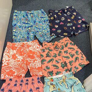 Lot of boys swim trunks